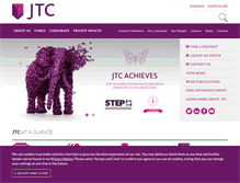 Tablet Screenshot of jtcgroup.com